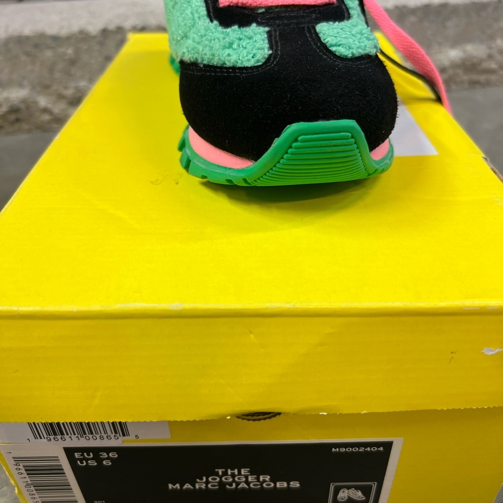 Marc Jacobs Green and Black Sneakers